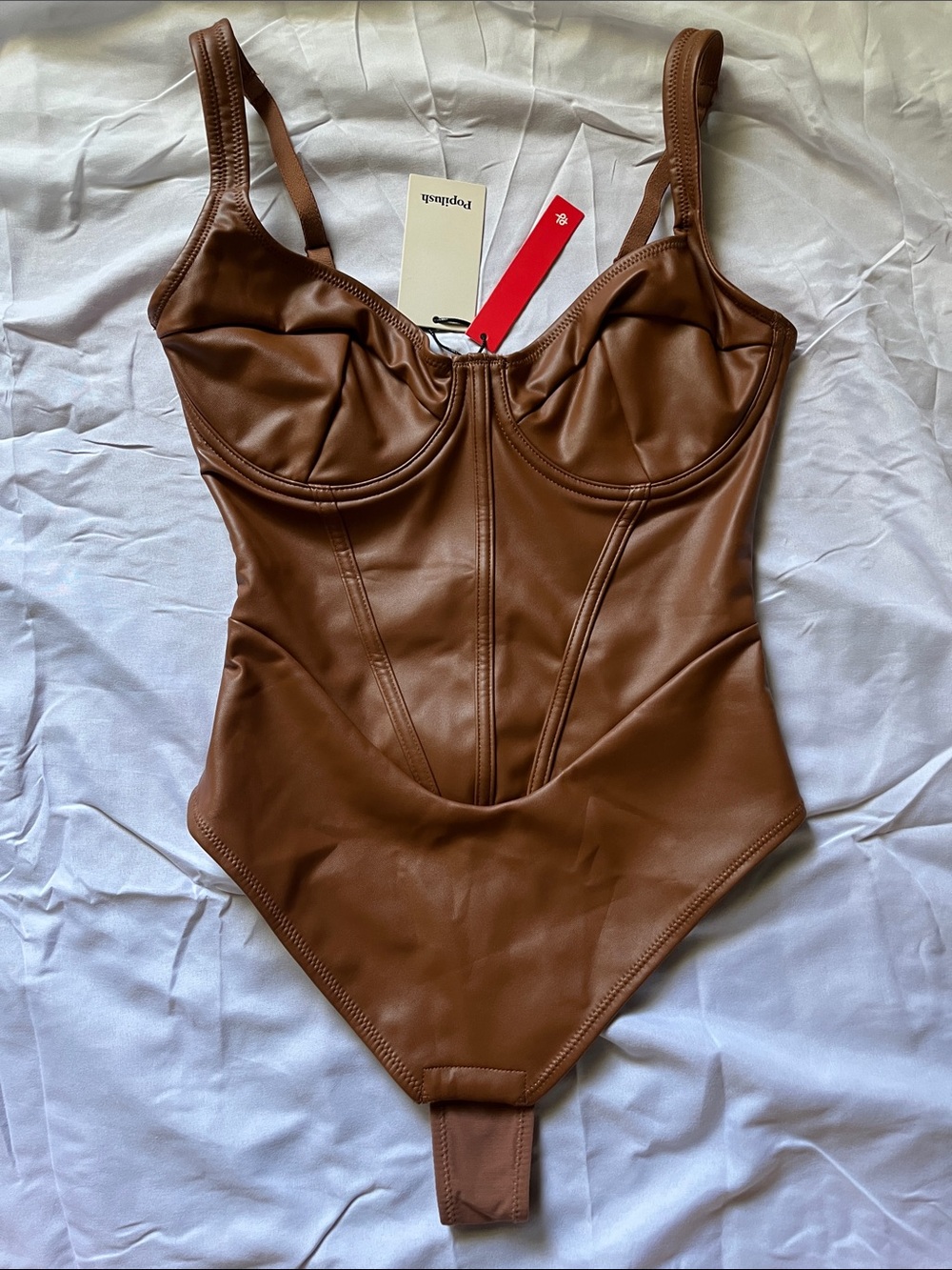 BUILT IN SHAPEWEAR! Popilush bodysuit NWT